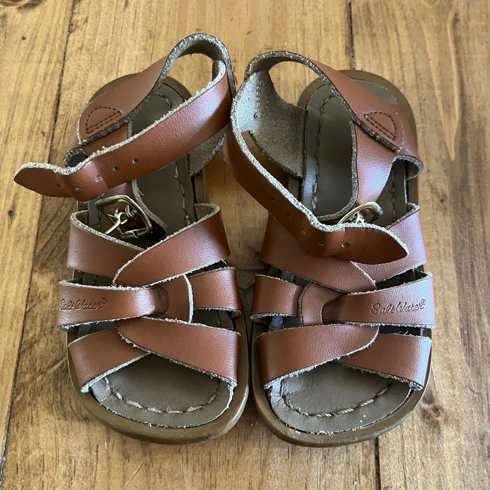 Saltwater Brown Sandals